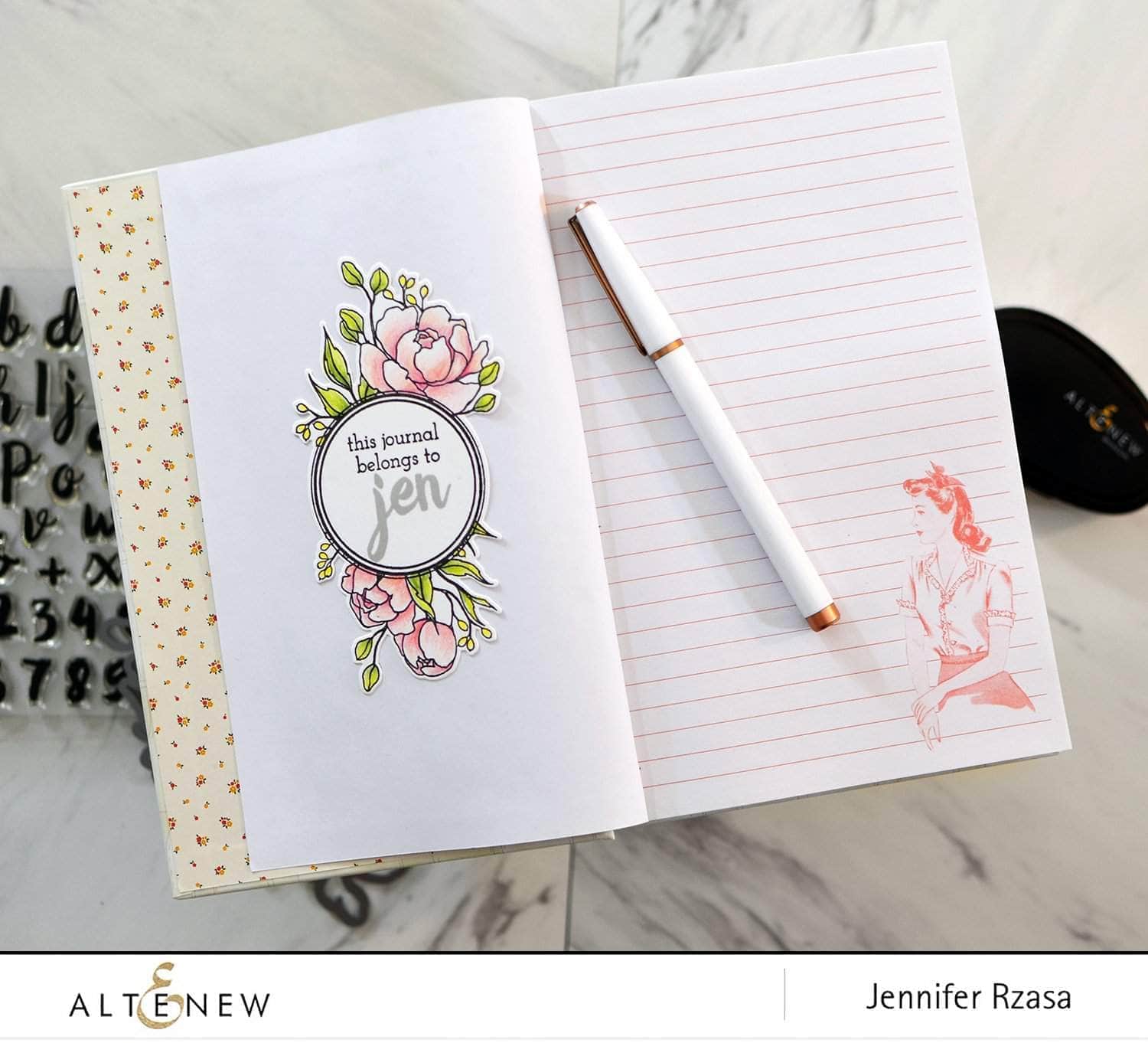 Altenew Callipgraphy Alpha Lowercase Stamp Set - Image 3