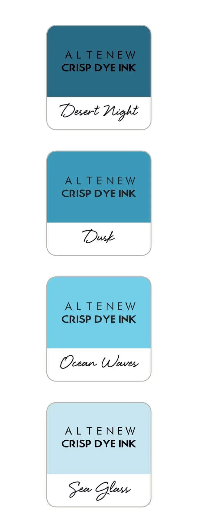 <B>PRE-ORDER ONLY!</B> Altenew Cool Summer Night Mini Cube Set
