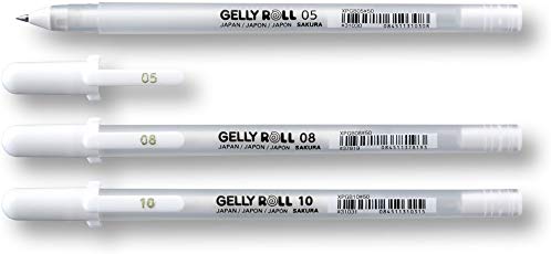Sakura Gelly Roll - Set of 3 (White)