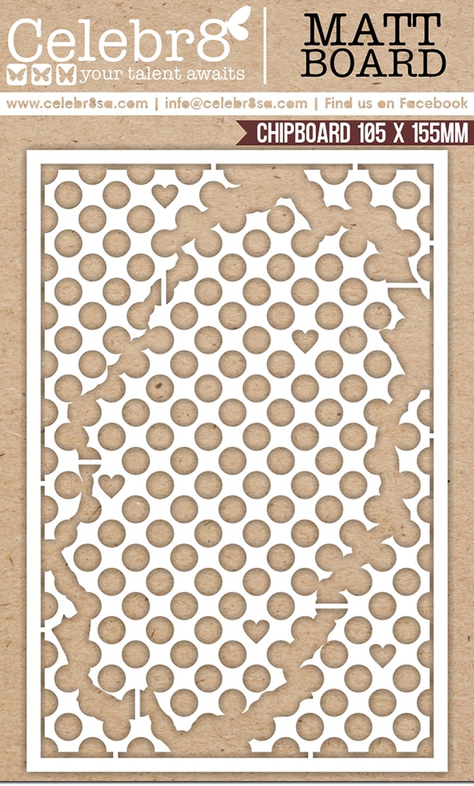 Celebr8 Chipboard Set: Hugs & Kisses Bubble Grid