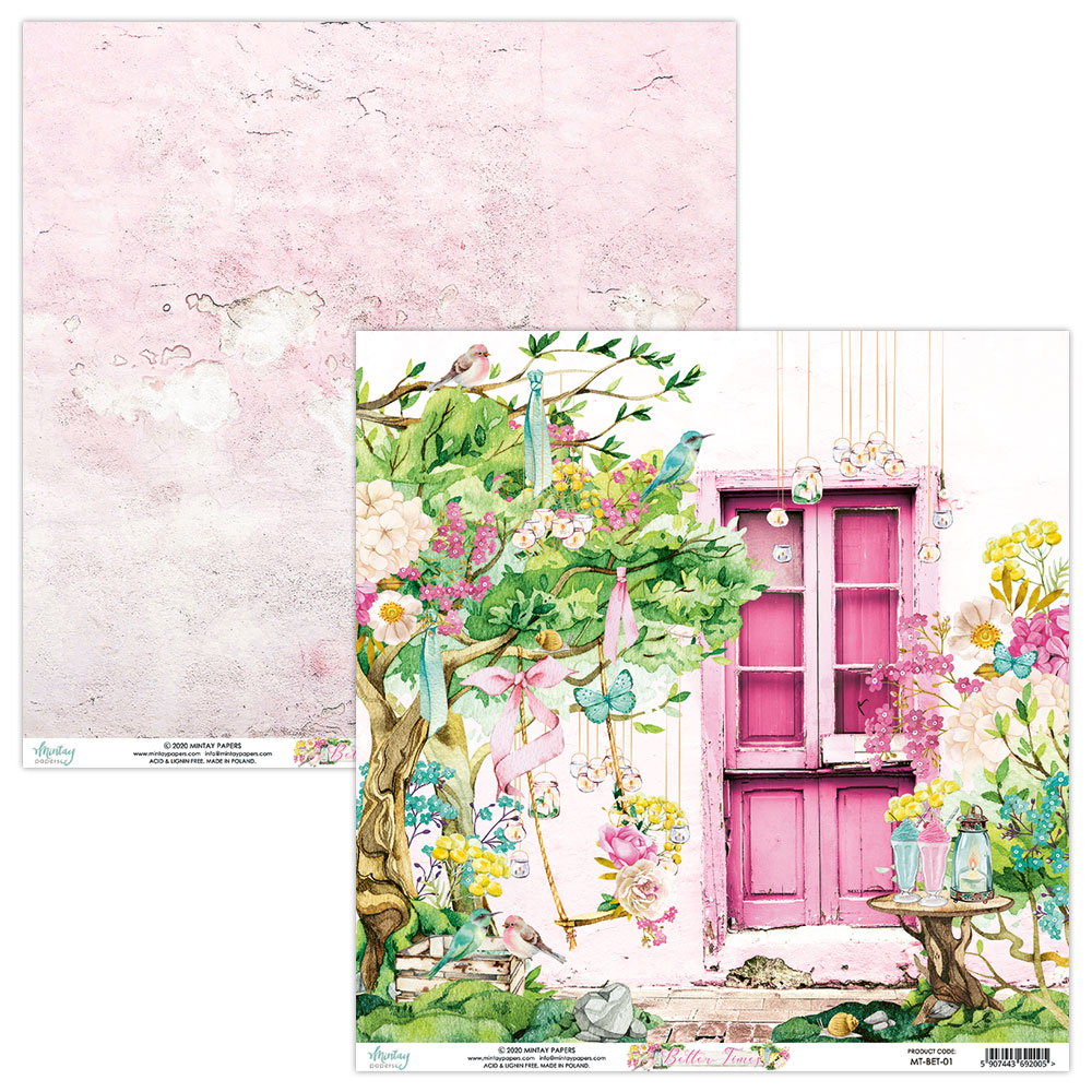 Mintay 12" x 12" Paper Pad - Better Times - Image 7