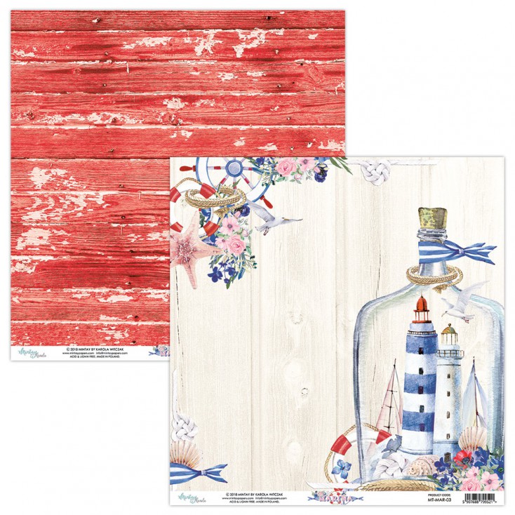 Mintay 12" x 12" Paper Pad - Marina - Image 7