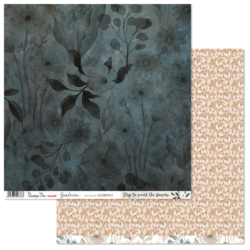 Penelope Dee Gardenia 12" x 12" Paper - Glorious