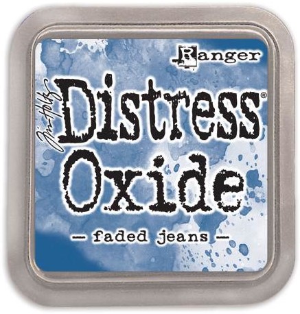 Tim Holtz Faded Jeans 3" x 3" Distress Oxide Ink Pad