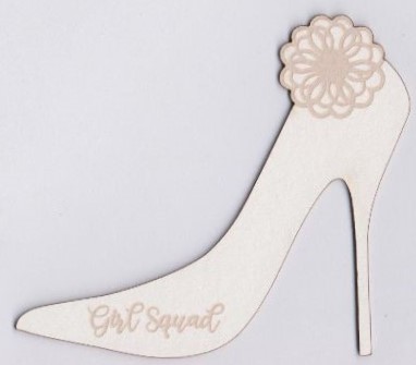 Scrap Collections Chipboard: Simplicity - Girl Squad Shoe