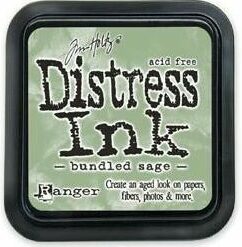 Tim Holtz Bundled Sage 3" x 3" Distress Dye Ink Pad