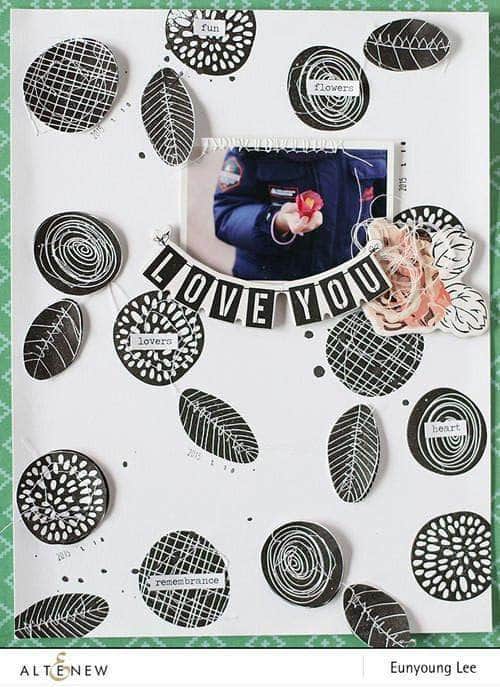 Altenew Simply Flowers Stamp Set - Image 2