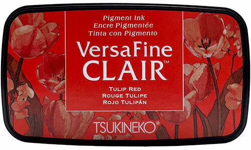 Versafine Clair Ink Pad - Tulip Red