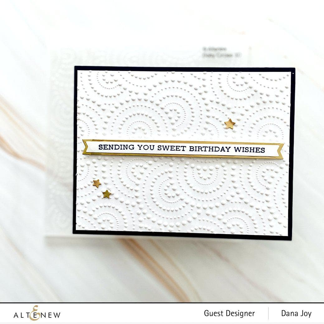 Altenew 3D Embossing Folder - Dotty Circles - Image 3