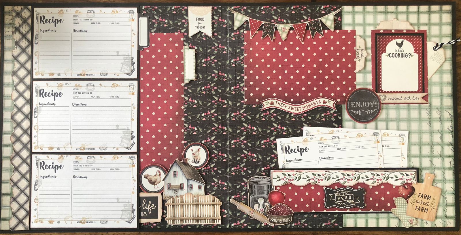 Simply Creative "Seasoned With Love" Double Scrapbooking Kit
