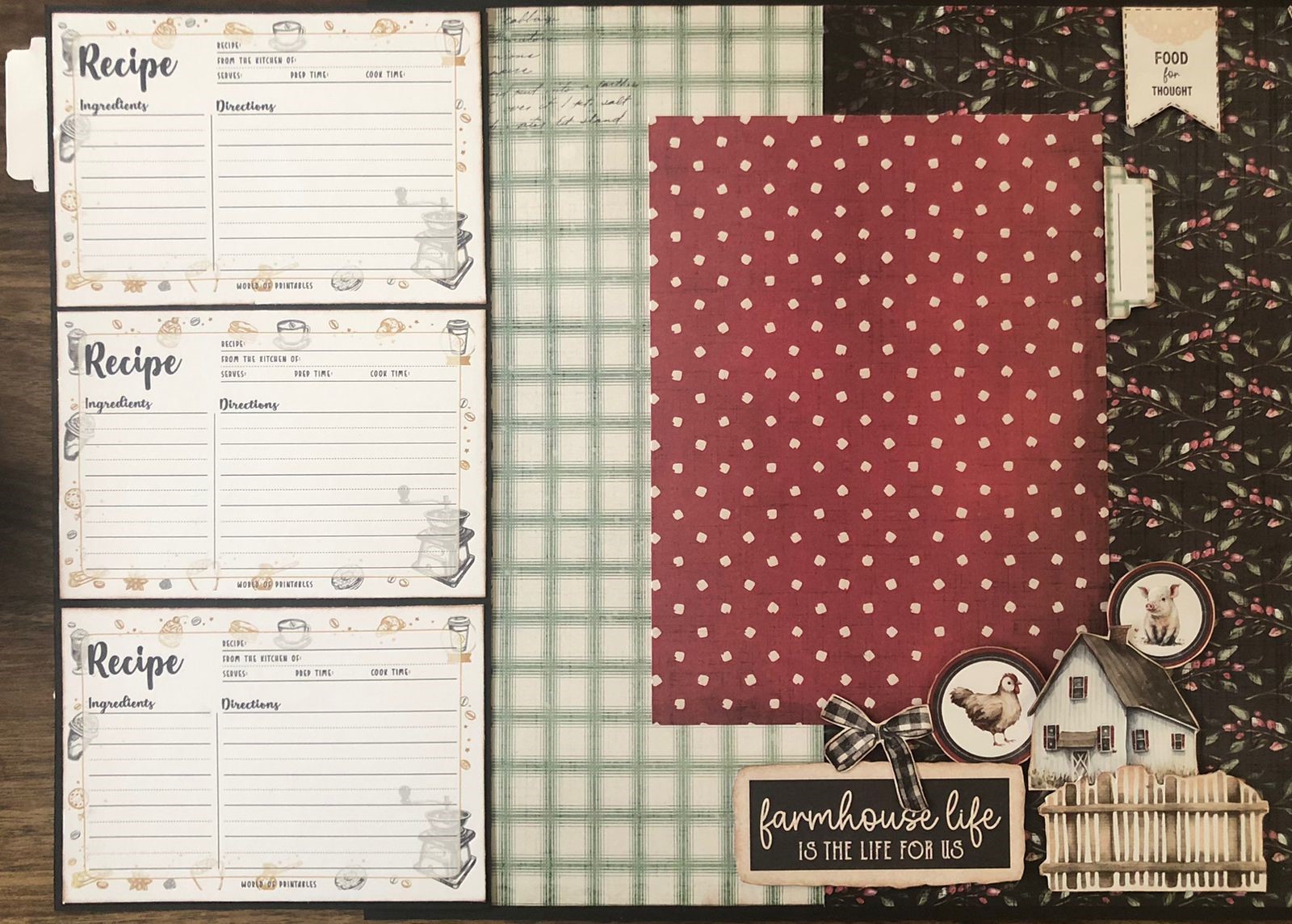 Simply Creative "Seasoned With Love" Double Scrapbooking Kit - Image 2