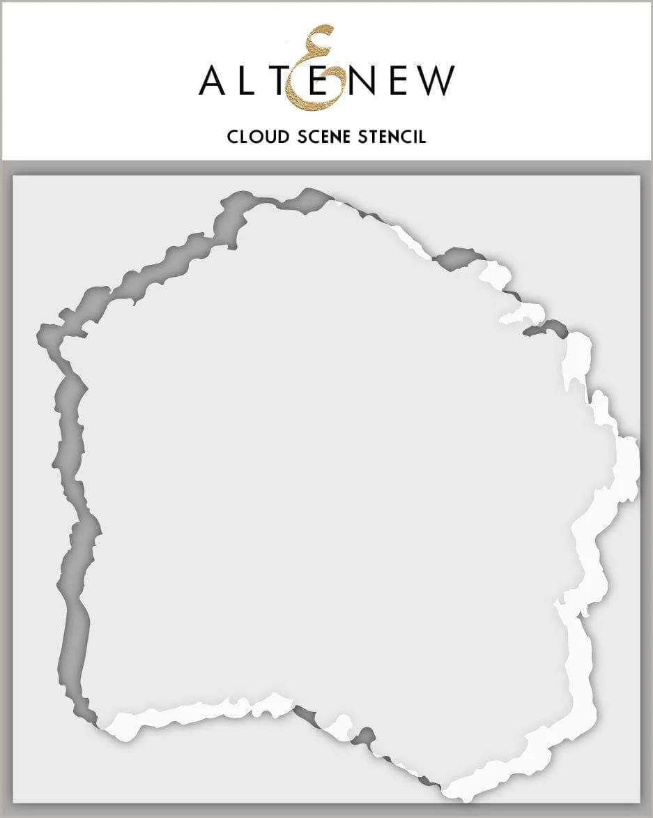Altenew Cloud Scene Stencil