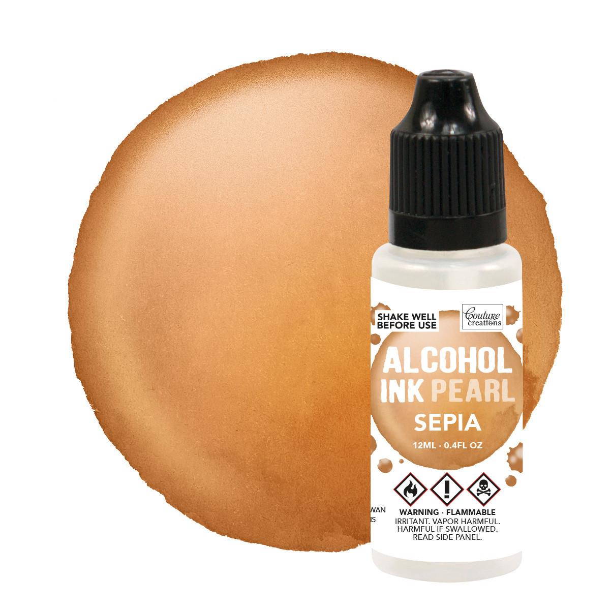 Couture Creations Alcohol Ink: Mineral/Sepia