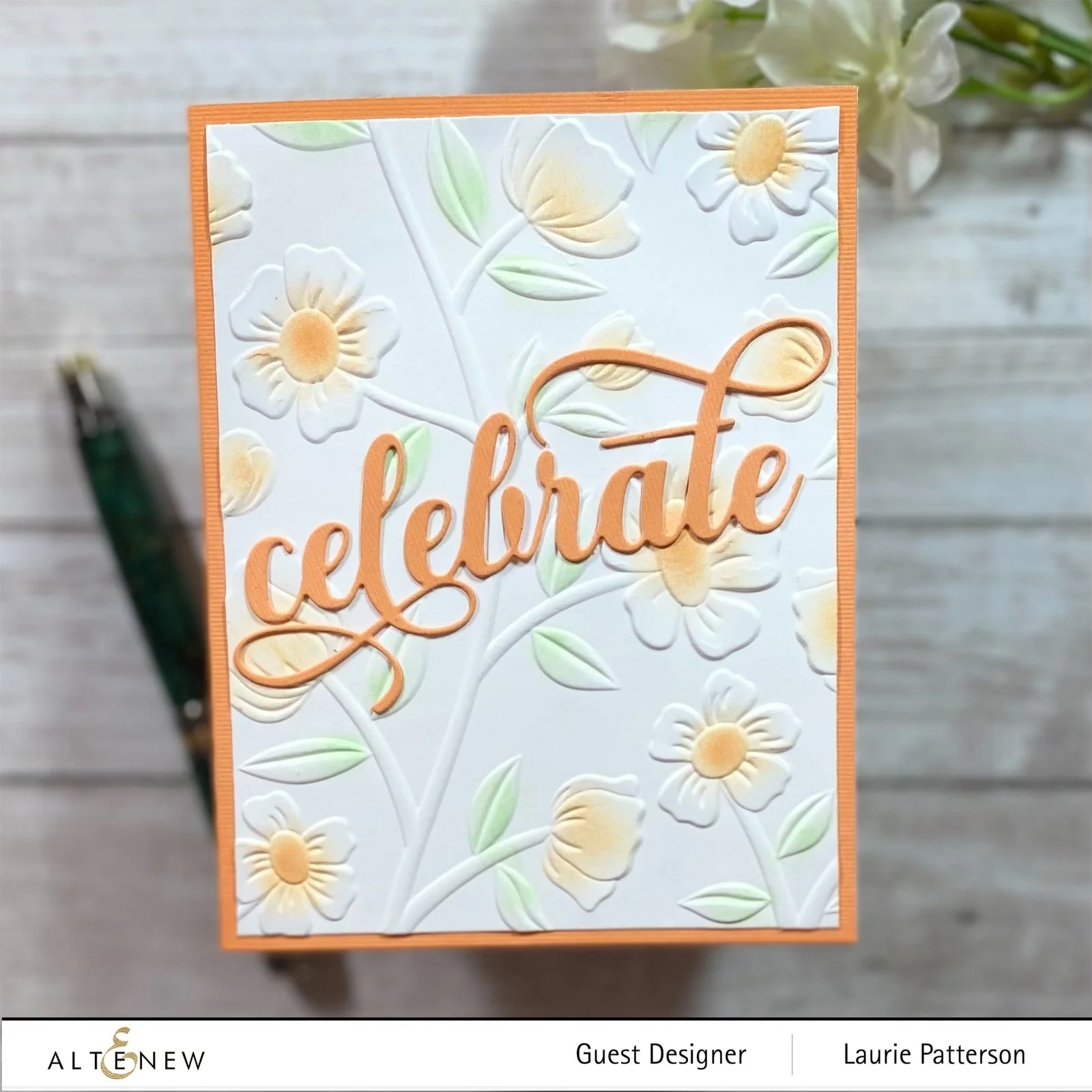 Altenew 3D Embossing Folder - Flower Vines - Image 2