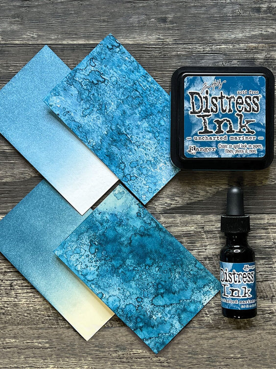 Tim Holtz Uncharted Mariner 3" x 3" Distress Dye Ink Pad - Image 2