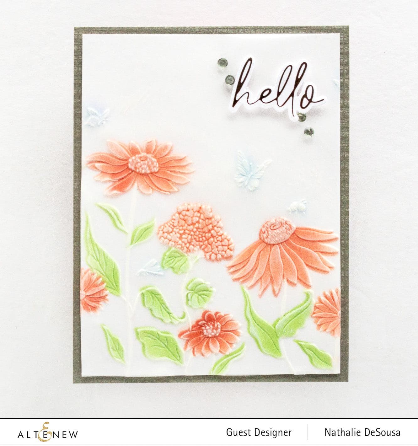 Altenew 3D Embossing Folder - Playful Wildflower - Image 3