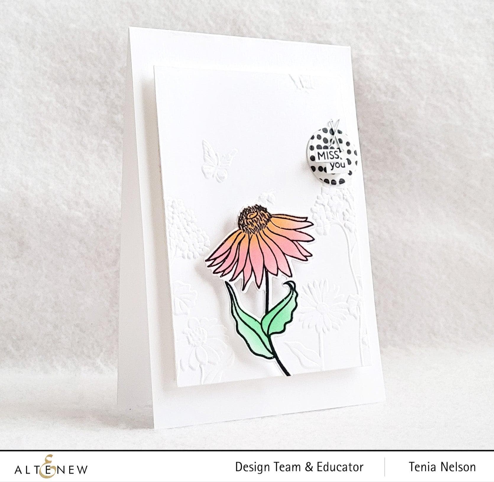 Altenew 3D Embossing Folder - Playful Wildflower - Image 4