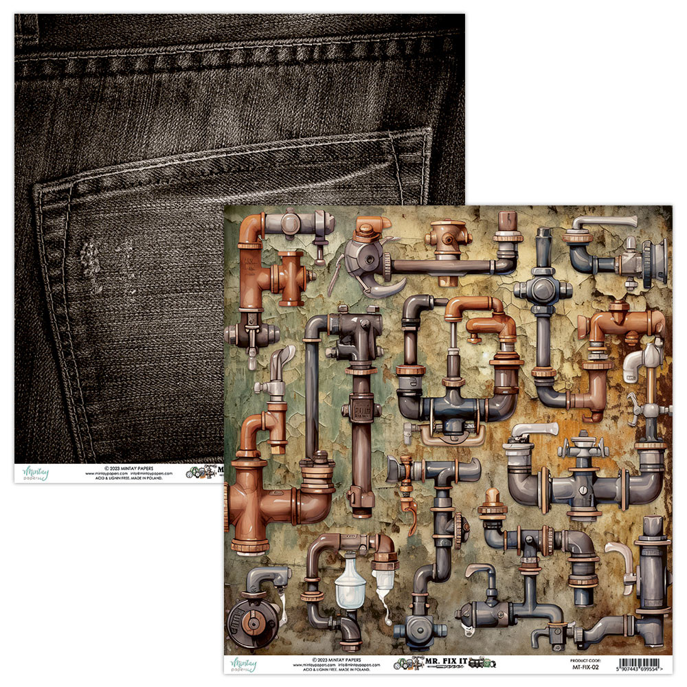 Mintay 6" x 8" Paper Pad - Mr. Fix It - Image 3