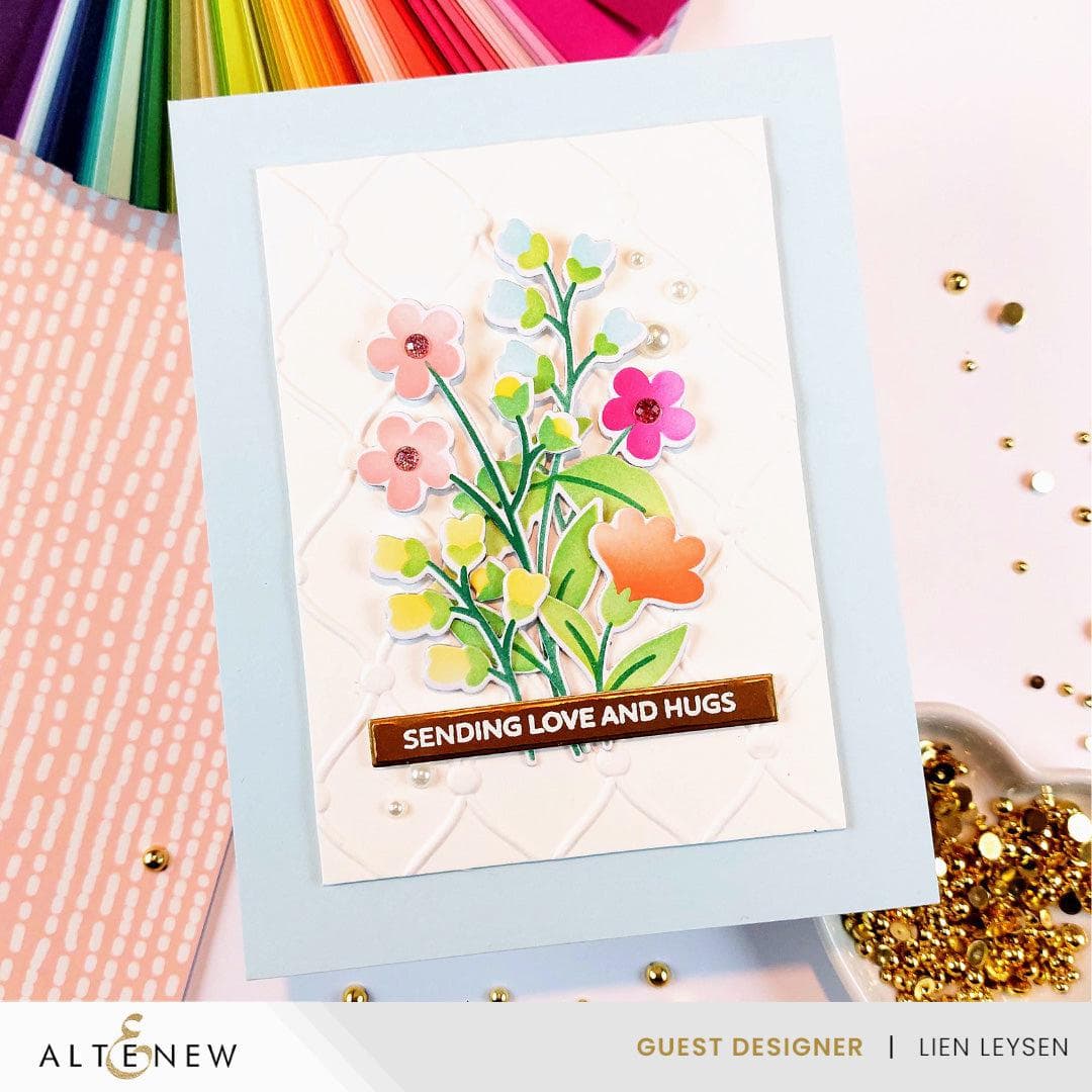 Altenew 3D Embossing Folder - Tufted Elegance - Image 2