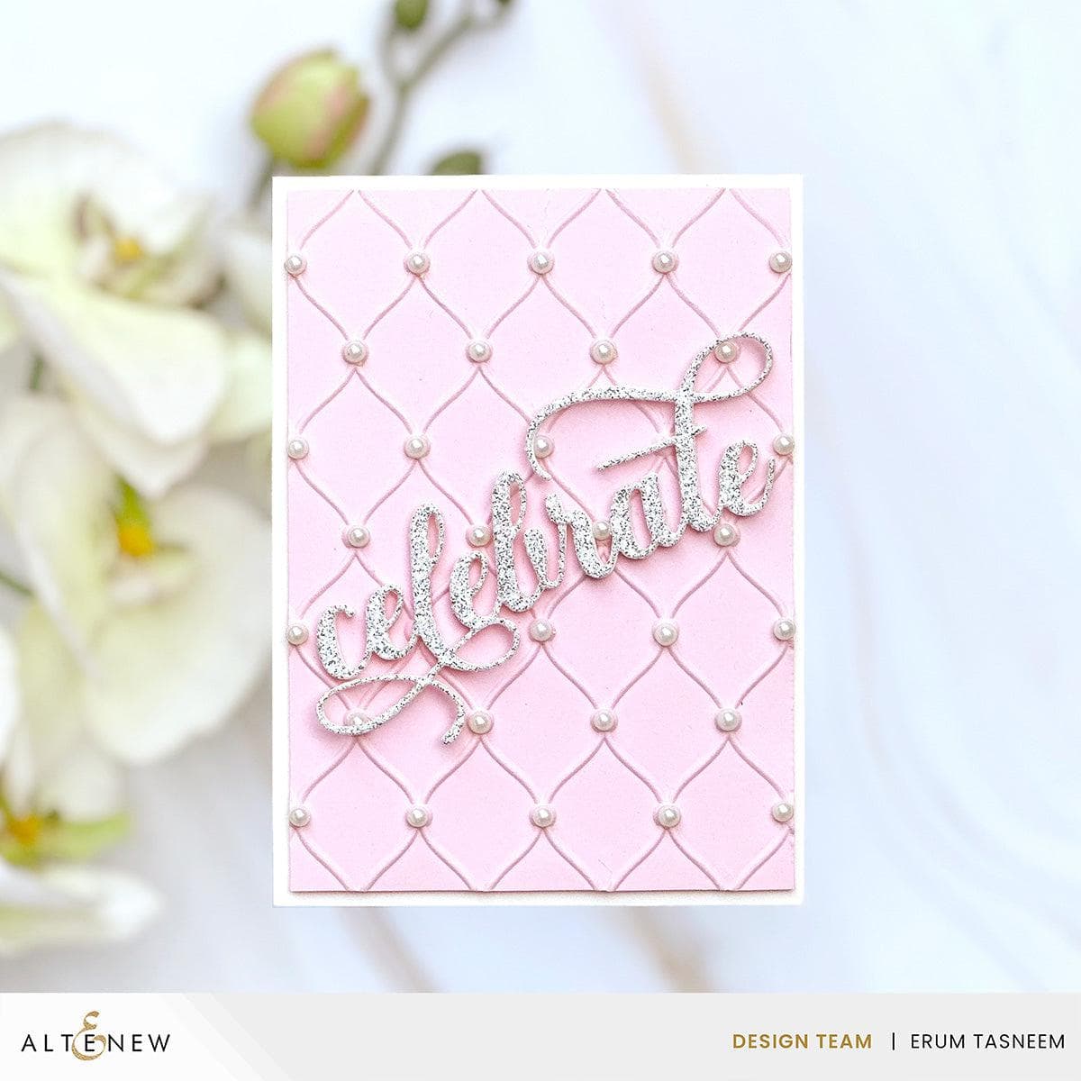 Altenew 3D Embossing Folder - Tufted Elegance - Image 3
