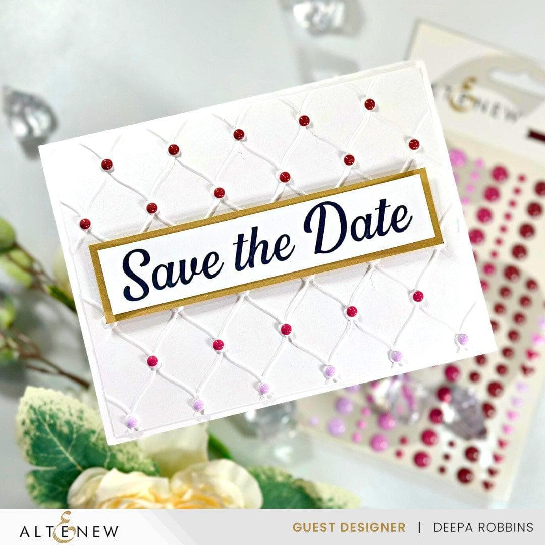 Altenew 3D Embossing Folder - Tufted Elegance - Image 6