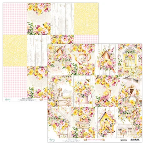 Mintay 8" x 8" Paper Pad - Blossom Serenity - Image 2