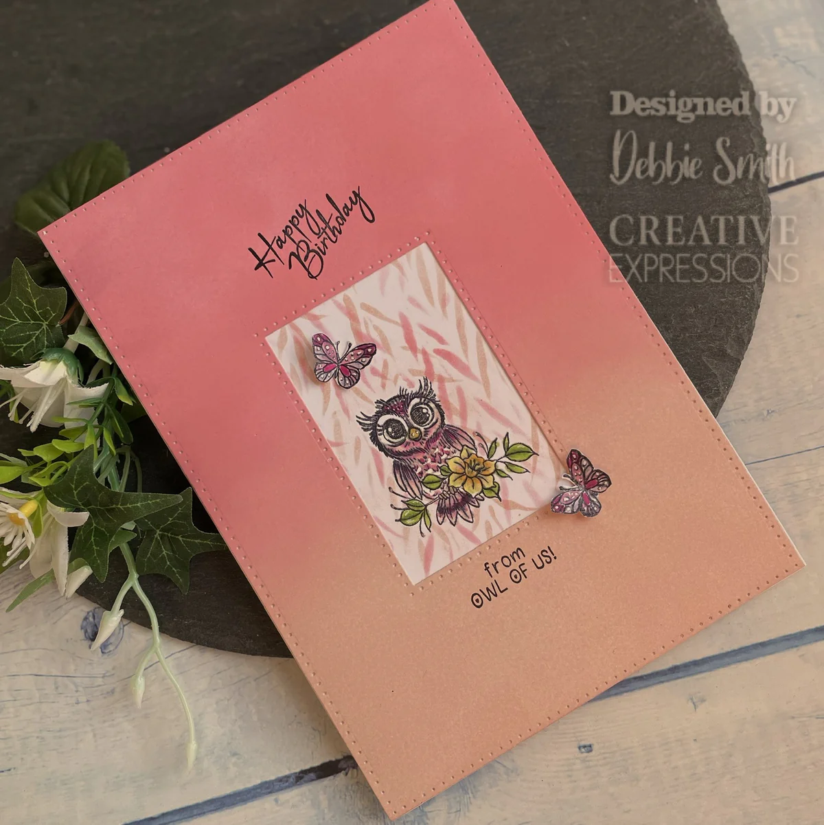 Creative Expressions Stamp Set: From Owl Of Us - Image 5