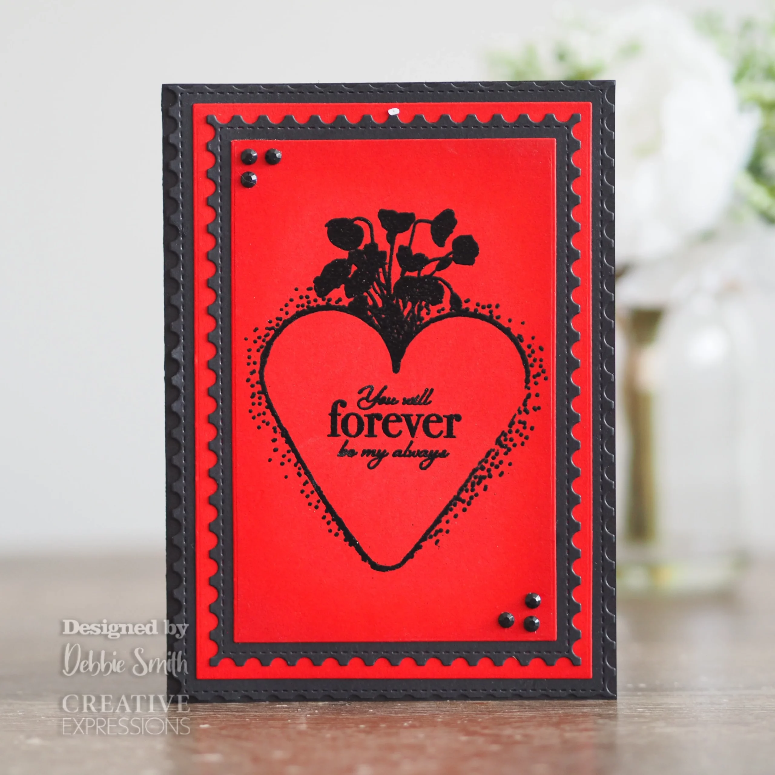 Creative Expressions Stamp Set: Eternal Poppies - Image 3