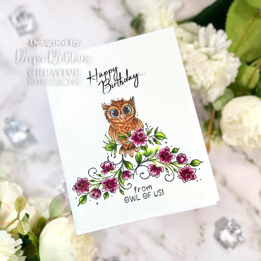 Creative Expressions Stamp Set: From Owl Of Us - Image 4