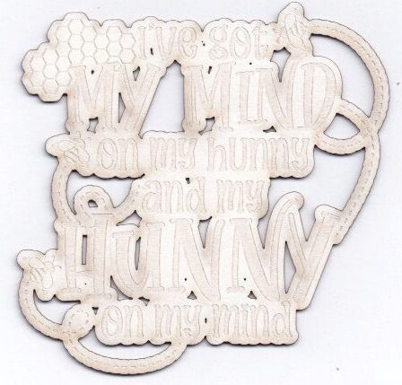 Scrap Collections Chipboard: Bear Hugs - Quote
