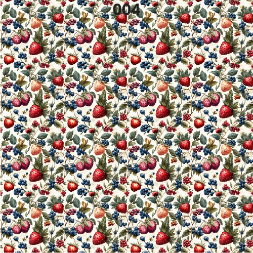Scrap Collections Beans & Berries 12" x 12" Single Sided Paper - 004