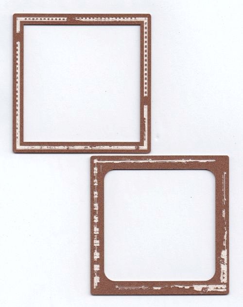Scrap Collections Chipboard: Windows of Time - 2 Frames