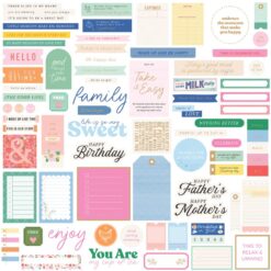 Rosie’s Studio Paper Die Cut Sentiments – Breakfast in Bed