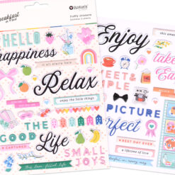 Rosie’s Studio Puffy Stickers – Breakfast in Bed