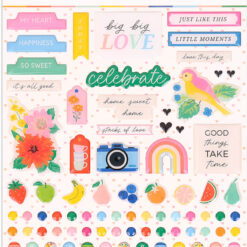 Rosie’s Studio Glisten Stickers – Breakfast In Bed