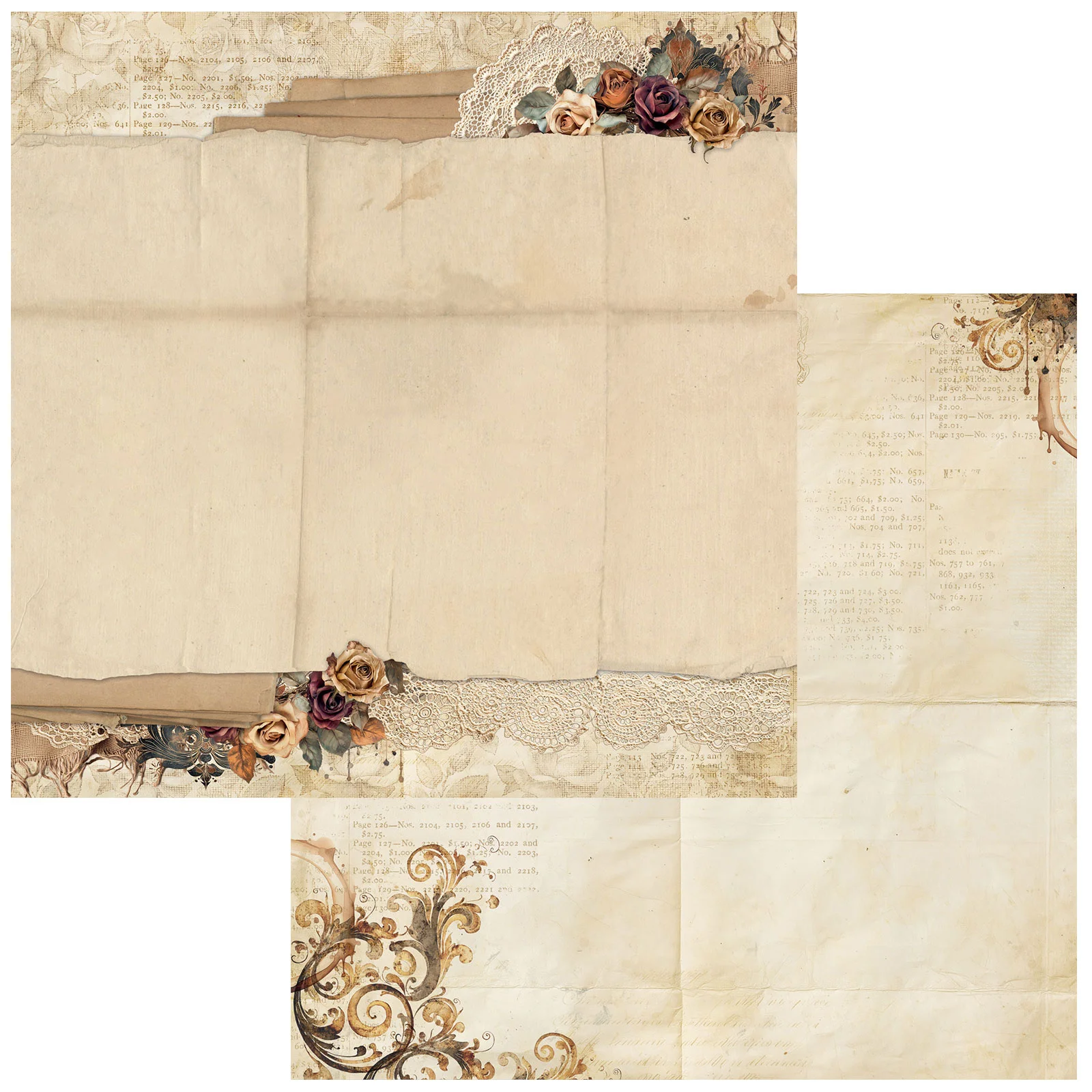 Celebr8/49 and Market "Nostalgic Memories" 12" x 12" Paper Pack - Image 13