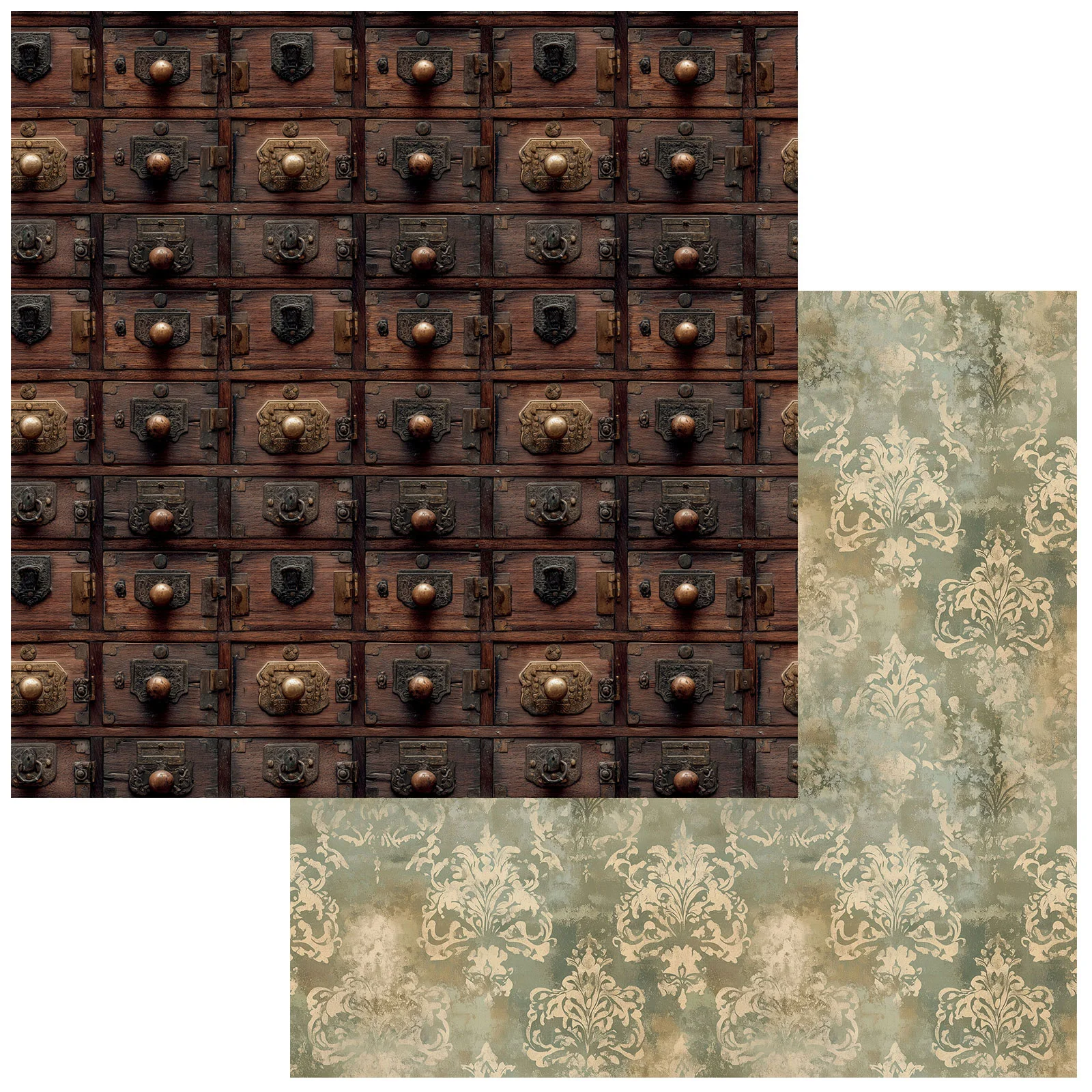 Celebr8/49 and Market "Nostalgic Memories" 12" x 12" Paper Pack - Image 3