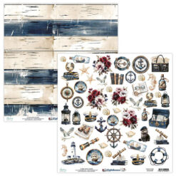 Mintay 12″ x 12″ Paper Elements – Lighthouse