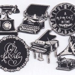 Scrap Collections Chipboard: Aged to Perfection – Element Block