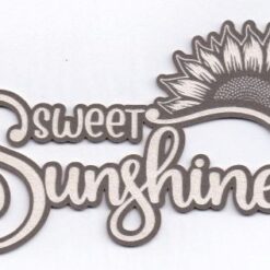 Scrap Collections Chipboard: Golden Buzz – Sweet Sunshine
