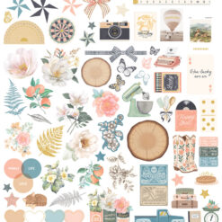 Rosie’s Studio Paper Die Cuts Ephemera – Clementine