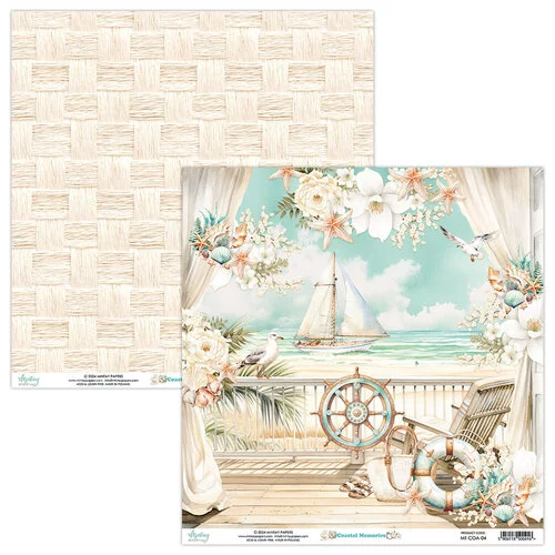 Mintay 12" x 12" Paper Pad - Coastal Memories - Image 5