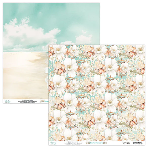 Mintay 12" x 12" Paper Pad - Coastal Memories - Image 6