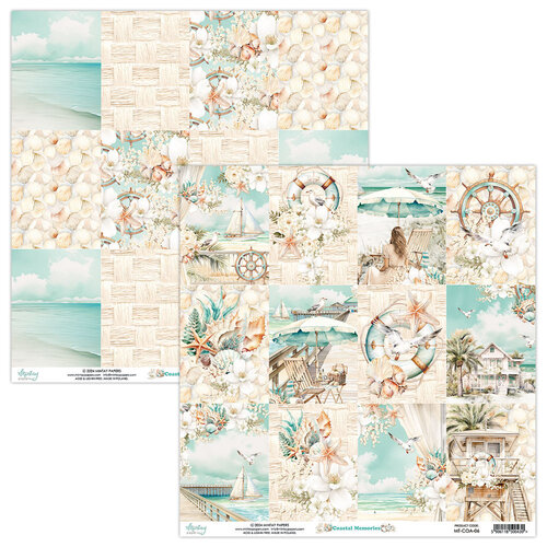 Mintay 12" x 12" Paper Pad - Coastal Memories - Image 4