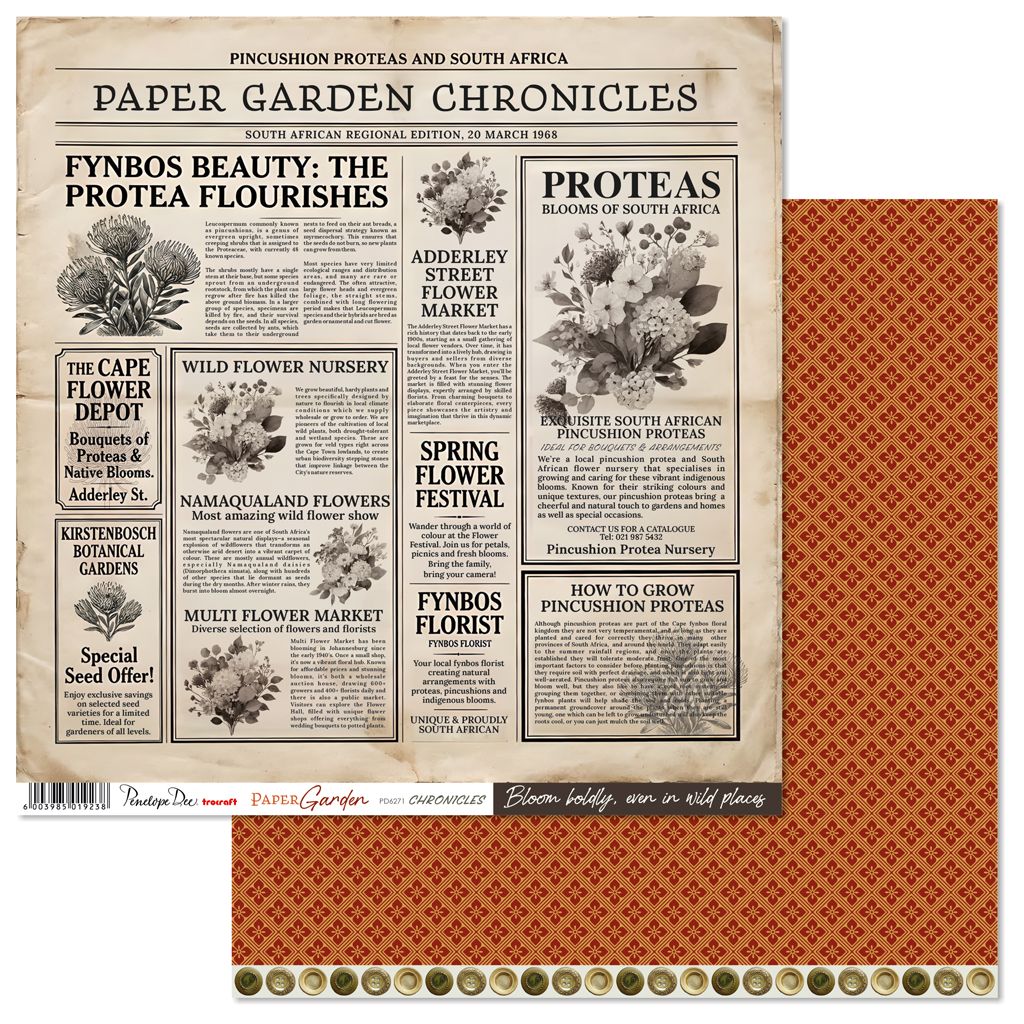 Penelope Dee 12" x 12" Collection Pack: Paper Garden - Image 3