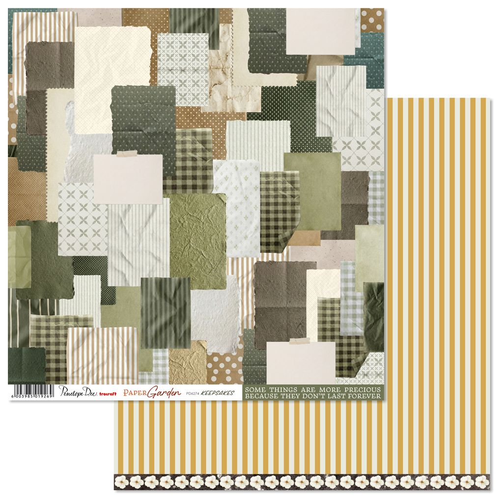 Penelope Dee Paper Garden 12" x 12" Paper - Keepsakes