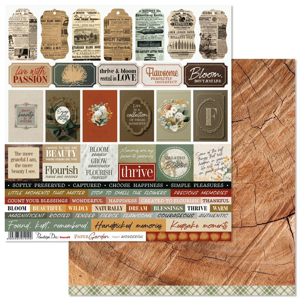 Penelope Dee 12" x 12" Collection Pack: Paper Garden - Image 9