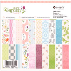 Rosie’s Studio – Garden Party 6″ x 6″ Paper Pad