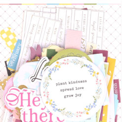Rosie’s Studio Paper Die Cut Sentiments – Garden Party