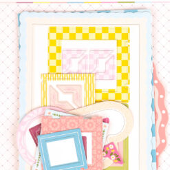 Rosie’s Studio Chipboard Frames & Corners – Garden Party